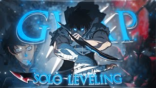 Sung Jin Woo vs Igris ️‍🔥 GWAP  Solo Leveling  AMVEDIT️‍💯 [upl. by Roselle]