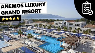 Hotelcheck Anemos Luxury Grand Resort ⭐️⭐️⭐️⭐️⭐️  Kreta Griechenland [upl. by Jed]