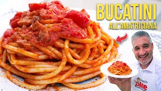 How to Make BUCATINI allAMATRICIANA Like a Roman [upl. by Lubeck]