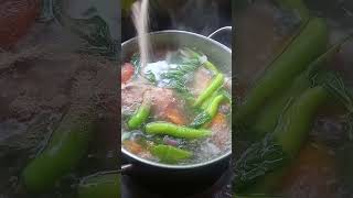 sinigang na baboy recipe cooking filipinocooks food filipinofoodstyle recipe [upl. by Josephson446]