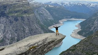 NORWAY Lysefjorden  Vidfossen  Hildal  Trolltunga  Vikeså viewpoint  Trollpikken  Låtefossen [upl. by Alidus]