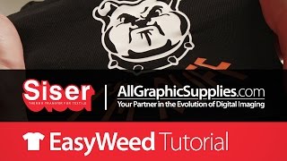 How to Apply Siser EasyWeed™ Stretch Heat Transfer Vinyl  All Graphic Supplies [upl. by Branscum859]