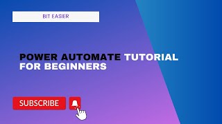 Power Automate Tutorial for Beginners [upl. by Holt]