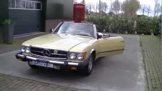 Mercedes Benz 450 SL VIDEO wwwERclassicscom [upl. by Aynod]