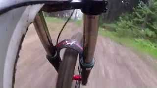 Marzocchi 380 C2R2 Ti  Moto C2R w Progression booster riding video [upl. by Rissa]