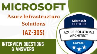 Part3 Microsoft AZ305  Designing Azure Infrastructure Solutions  Interview Questions amp Answers [upl. by Aibun132]