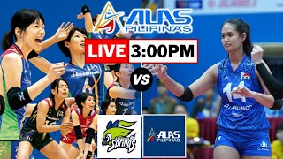 Saga Hisamitshu vs Alas Pilipinas  PNVF Womens Volleyball Friendly Live Scoreboard [upl. by Atterol]