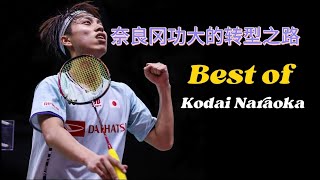 奈良冈功大的转型之路 Kodai Naraokas impressive change in playing style kodainaraoka 羽毛球 奈良冈功大 [upl. by Atsylak]