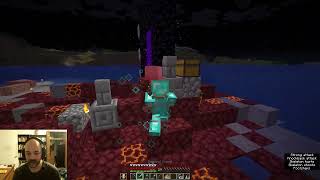 Minecraft Hardcore 149  Starting a Nether Highway Day 185 [upl. by Eidurt]