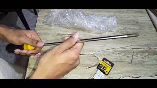 Review Of Tool  Stanley Chrome Vanadium Screwdriver Ph2x250mm [upl. by Pepin]