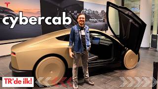 Tesla Cybercab  Türkiyede ilk [upl. by Dnanidref886]