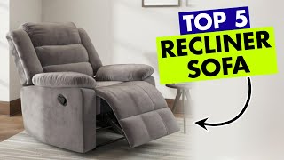 Top 5 Best Recliner Sofa In India 2024  Best Recliner Chair 2024 Best Recliner Chair For Back Pain [upl. by Adli698]