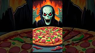 Horror pizza 🍕 youtubeshorts views pizzalover pizza horrorstories shorts shortsvideo [upl. by Huai]