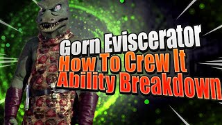 Gorn Eviscerator Ship Breakdown  How to Crew Cost to Upgrade Ability Breakdown in STFC [upl. by Desta]