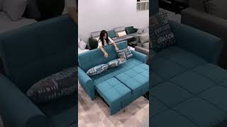 Sofa come bed shorts short shortvideo shortsvideos woodkutt trending interiordesign home [upl. by Godewyn162]