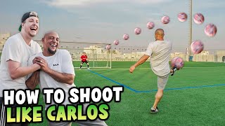 ROBERTO CARLOS SHOWS US HIS FREE KICK [upl. by Dub]