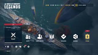 Baltimore Gameplay Warships Legend Ps5 Pro PVP Playthrough [upl. by Nuawtna]