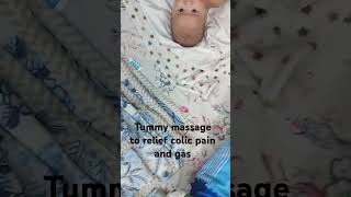 Baby tummy massage to relief colic pain and gas [upl. by Lurline653]