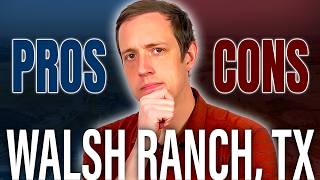 Walsh Ranch Aledo  TOP 4 Pros and Cons  Living in Aledo Texas [upl. by Ihculo208]