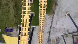 Six Flags America Batwing  On Ride POV  August 20 2014  1080P [upl. by Opiuuk]