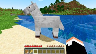 COMO DOMESTICAR CABALLOS  MINECRAFT [upl. by Lindemann]