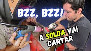 SOLDA TIG  ULTRA MEGA BLASTER CURSO COMPLETO GRÁTIS  Ou só dois burricos com uma máquina [upl. by Kalk353]