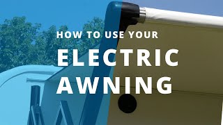 A guide to your Jayco RV How to use the 12V electric awning [upl. by Ashby32]