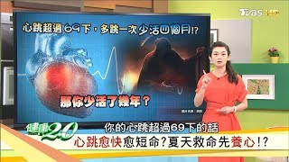 心跳愈快愈短命？一定要知道的長壽密碼！健康20 完整版 [upl. by Anerev989]