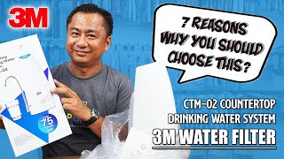 3M CTM02 Countertop Drinking Water System  7 reasons why you should choose this 3M Water Filter [upl. by Hedwiga92]