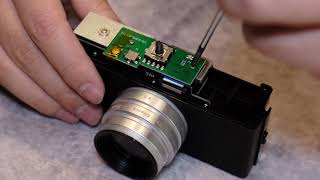 Yashica Y35 disassembly [upl. by Easlehc]