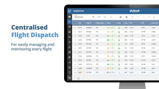 Flight Dispatch  Flight Data Management Release Briefings to EFB [upl. by O'Malley]