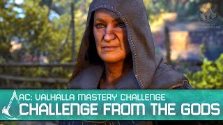 Assassins Creed Valhalla Mastery Challenge  A Challenge from the Gods Gold Medals [upl. by Joon981]