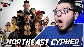 Northeast Cypher 2020  Indian Hiphop Cypher  Prod SPIDER  REACTION [upl. by Levins]