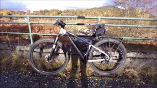 Cycling around Rannoch Forest Scotland Oct 2024 [upl. by Nibur]