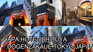 APA Hotel Shibuya Dogenzakaue Tokyo Japan [upl. by Amluz794]