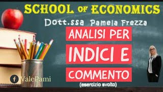 INDICI ECONOMICI FINANZIARI E PATRIMONIALI SINTESI E COMMENTO DI MASSIMA [upl. by Zigrang]