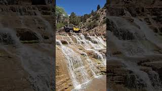 Driving across Toquerville Falls UT [upl. by Langdon]