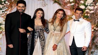 Bipasha Basu amp Karan Singh Grovers WEDDING RECEPTION VIDEO  Red Carpet [upl. by Ynnod]