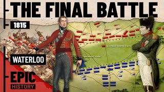 Napoleonic Wars Battle of Waterloo 1815 [upl. by Fregger]