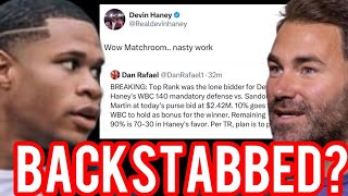 EXPOSED “Haney WORTHLESS After Ryan Garcia Loss” Haney Mad At Eddie Hearn For Not Bidding [upl. by Jat247]