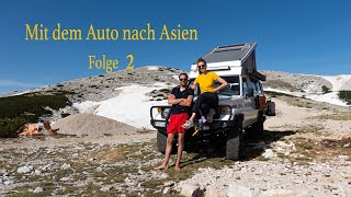 Offroad durch den Balkan  Folge 2  Mit dem Buschtaxi HZJ75 bis nach Asien [upl. by Drislane]