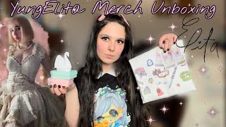 UNBOXING YungElita Elita Merch Haul [upl. by Valsimot]