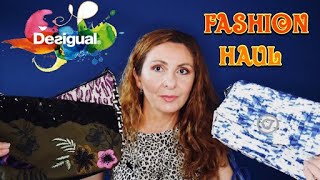 Desigual  Handbags and Fashion Haul  Desigual Queen Miracle amp Blue Waves Amorgos Bags Review [upl. by Rabbaj]