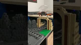 EIN NEUER TUNNEL WIRD GEBAUT legotrain trainride legoeisenbahn bluebrixx legotrainride [upl. by Itida136]