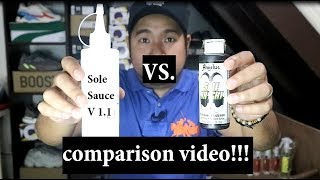 ANGELUS SOLE BRIGHT vs HOME MADE SOLE SAUCE comparison video [upl. by Adym]