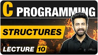 Structures in One Shot  Lecture 10  C Programming Course [upl. by Jedlicka594]