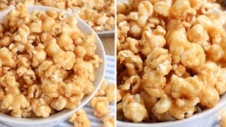 Easy Caramel Popcorn 😋 [upl. by Othella]