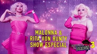 MALONNA E RITA VON HUNTY  APRESENTAÇÃO ESPECIAL  TERCEIRA SELETIVA ACADEMIA DE DRAGS 3 [upl. by Yreved]