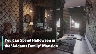 Spend Halloween In The Addams Family Mansion [upl. by Ahsataj]