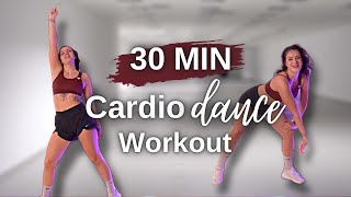 30 MIN CARDIO DANCE Workout 🔥 burn 320 CALORIES  All Standing  All Levels  Full Body Fat Burn [upl. by Nessah]